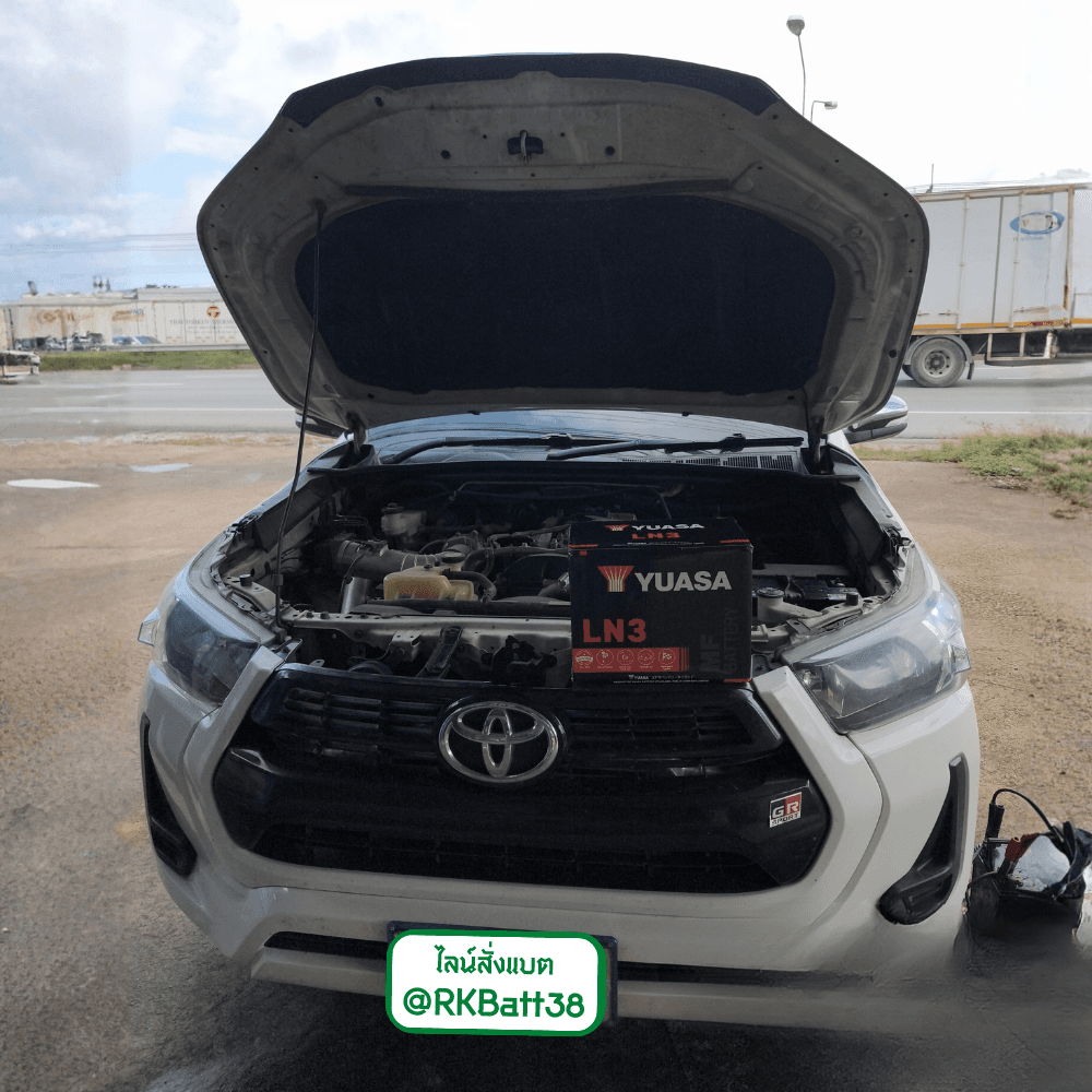 ติดตั้งแบตเตอรี่รถยนต์นอกสถานที่
